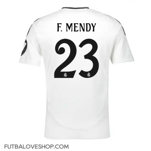 Dres Real Madrid Ferland Mendy #23 Domáci 2024-25 Krátky Rukáv